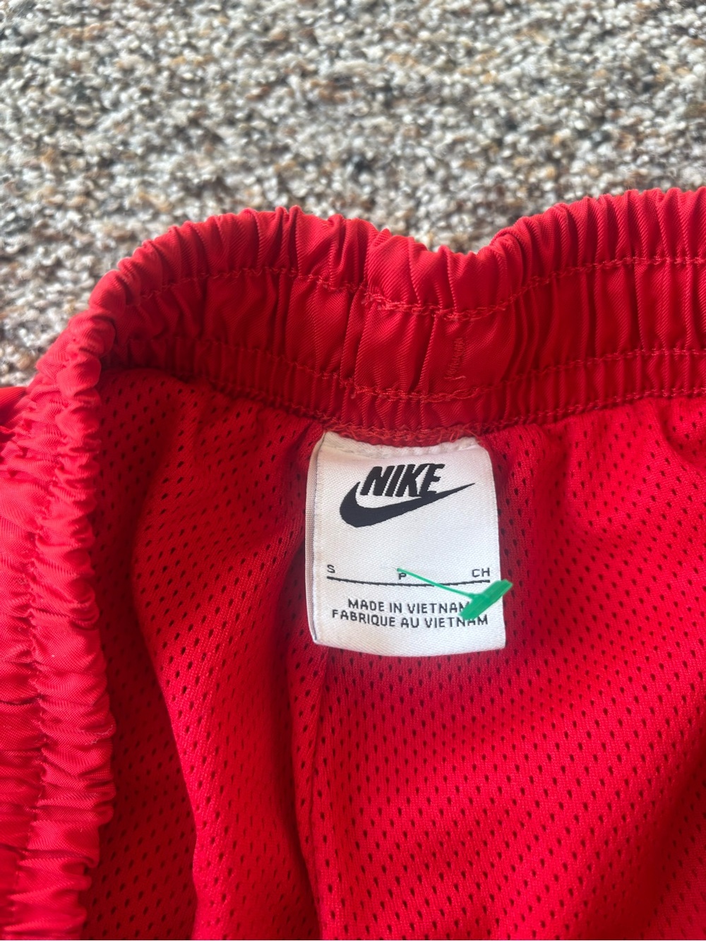 Nike Women’s Red Athletic Running Shorts Small Drawstring - Picture 4 of 5